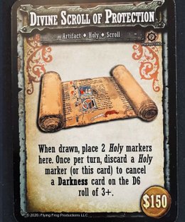 Shadows of Brimstone: Divine Scroll of Protection Promo