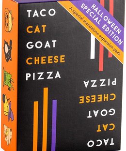 Taco Cat Goat Cheese Pizza: Halloween Special Edition