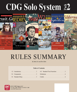 CDG Solo System Pack #2