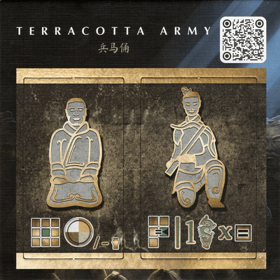 Terracotta Army: Dice Tower 2023 Promo Tiles