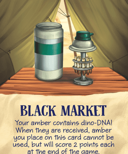 Jurassic Parts: Black Market Promo Card