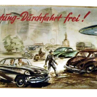 Achtung: Durchfahrt frei!