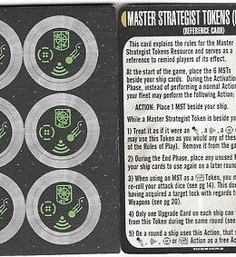 Star Trek: Attack Wing – Master Strategist Token Resource