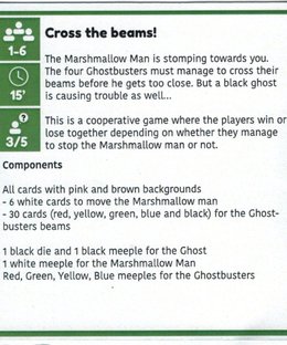 Green Box of Games: Cross the Beams