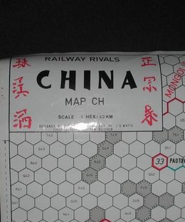 Railway Rivals Map CH: China