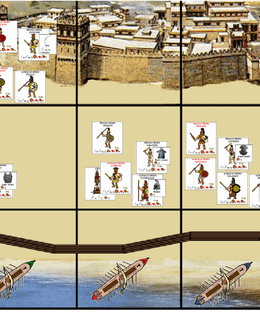 Heroes of Troy: A Game of the Trojan War for One to Two Players.