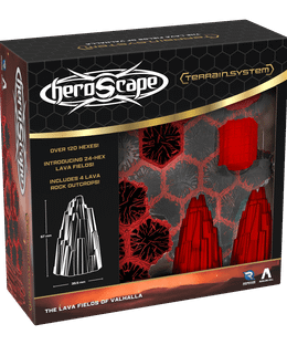 Heroscape: The Lava Fields of Valhalla Terrain Expansion