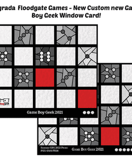 Sagrada: Promo 14 – Game Boy Geek 2021 Window Pattern Card