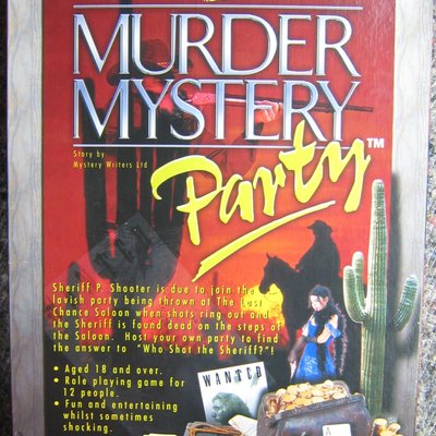 Murder Mystery Party: Murder in the Wild West