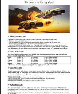 Formula Ace Racing Pods