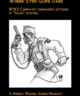 Where Sten Guns Dare: WW2 Cinematic Commando Actions