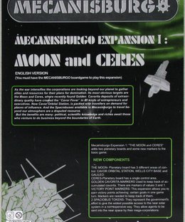 Mecanisburgo: Expansion 1 – Moon and Ceres