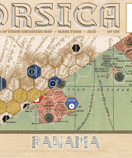 Age of Steam Expansion: Panama/Corsica