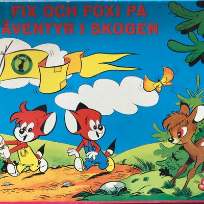 Fix och Foxi på äventyr i skogen