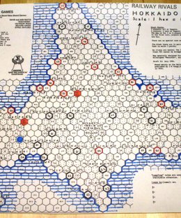 Railway Rivals Map HK: Hokkaido