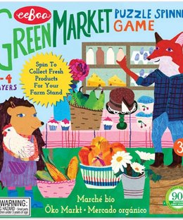Green Market Spinner Board Game