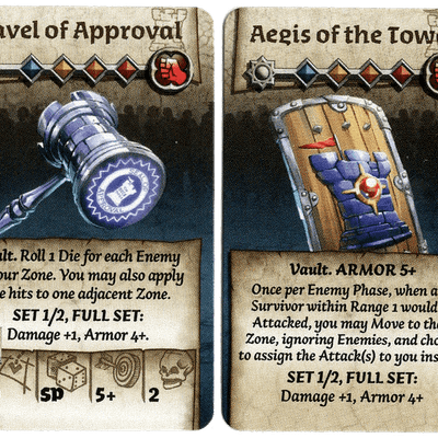 Zombicide: White Death – Dice Tower 2024 Promo Cards