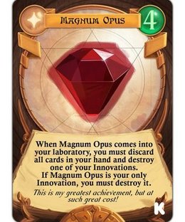Chaos & Alchemy: Magnum Opus Kickstarter Promo Card