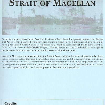 Second World War at Sea: Strait of Magellan