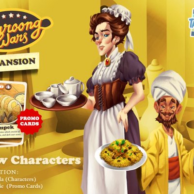 Waroong Wars (Second Edition): Character Expansion 1