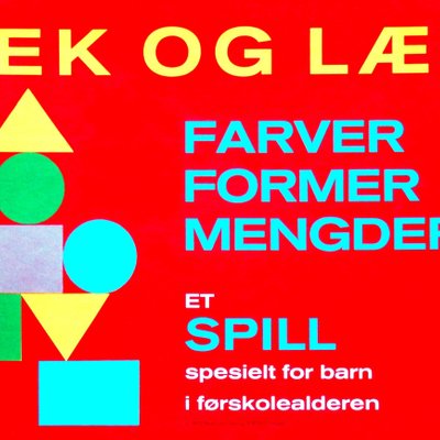 Lek og lær: farver + former + mengder
