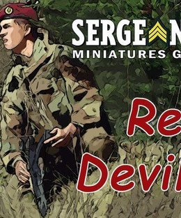 Sergeants Miniatures Game: Red Devils
