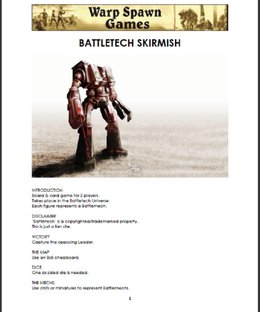 BattleTech Skirmish
