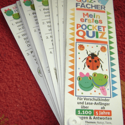Quiz-Fächer Mein erstes Pocket-Quiz