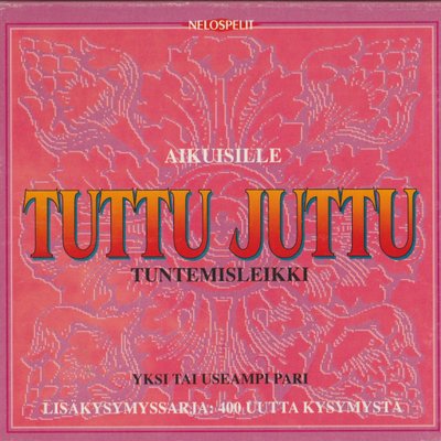 Tuttu Juttu tuntemisleikki lisäkysymyssarja 400 uutta kysymystä