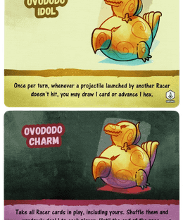 Dodos Riding Dinos: Dodo Dash – Ovododo Idol & Ovododo Charm Promo Cards