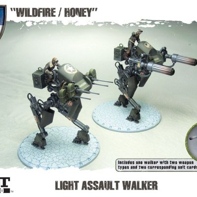 Dust Tactics: Light Assault Walker – "Wildfire / Honey"
