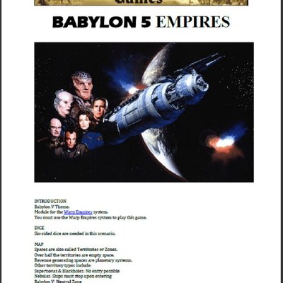 Babylon 5 Empires