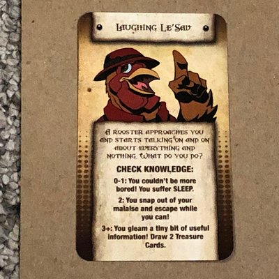 Wander: The Cult of Barnacle Bay – Laughing Le'Sav Promo Card