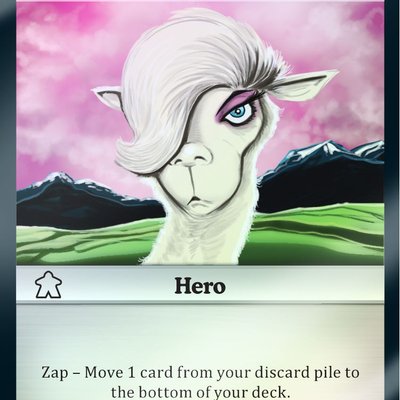 Munchkin Collectible Card Game: Alpaca Wanderer Promo Card