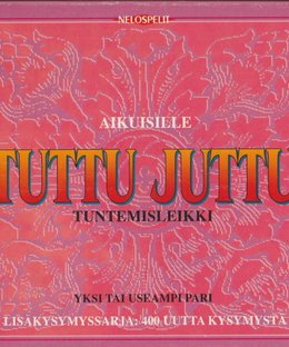 Tuttu Juttu tuntemisleikki lisäkysymyssarja 400 uutta kysymystä