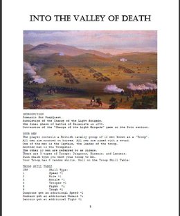 Into the Valley of Death
