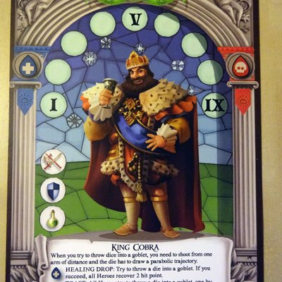 Dungeon Fighter: King Cobra Bonus Card