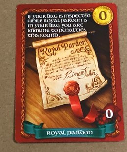 Sheriff of Nottingham: Royal Pardon Promo Card