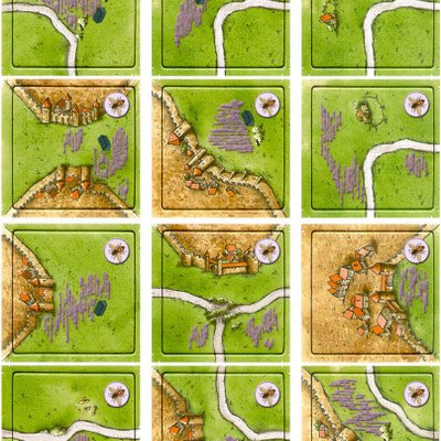 Lavender Fields (fan expansion for Carcassonne)