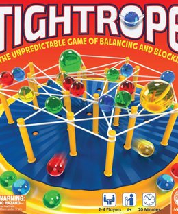 Tightrope: A Balance & Blocking Strategy Game