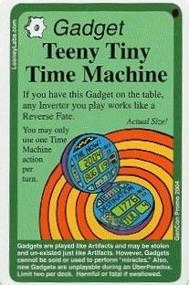 Chrononauts: Teeny Tiny Time Machine Promo Card