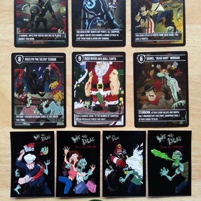 We Are Dead: Zombie Mall Massacre – Kickstarter Promo Cards