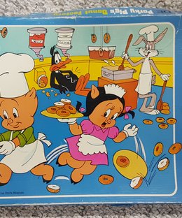 Porky Pig's Donut Factory