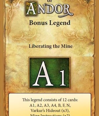 Legends of Andor: Liberating the Mine