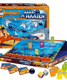 Piet Piraat: Naar de haaien