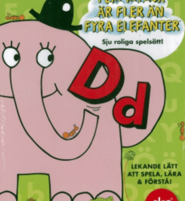 Fem myror är fler än fyra elefanter: Lär om bokstäver