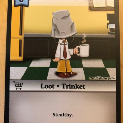 Munchkin Collectible Card Game: Dorksteel Hat Promo Card