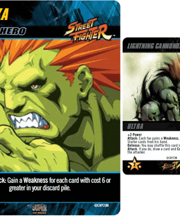 CapCom Street Fighter Deck-Building Game: Blanka Promo