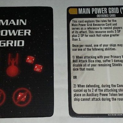 Star Trek: Attack Wing – Main Power Grid Resource