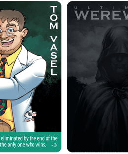 Ultimate Werewolf: Deluxe Edition – Tom Vasel Promo Card